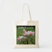 Apple blommarbröllop hänger lös tote bag