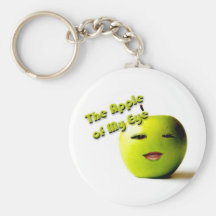 Apple Keychain Nyckel Ring