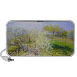 Apple träd i blom, Claude Monet 1873 Laptop Högtalare