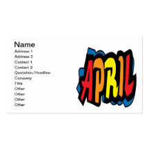 April 2 visitkort mall