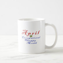 April är den yrkes- terapimånaden kaffe koppar