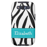 Aquablåttsebra Galaxy S3 Cases