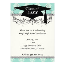 aquamarinegrönt och kräm- invecklad damast unika inbjudningar