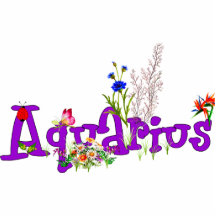 Aquariusblommor Photo Cut Outs