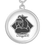 AquariushoroskopZodiac undertecknar Anpassningsbara Smycken