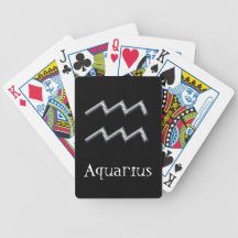 AquariusZodiac-faux metall
