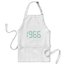 År av födelse - 1966 - födelsedag förkläden