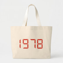 År av födelse - 1978 - födelsedag tygkassar