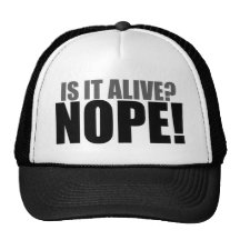 Är det vid liv NOPE Baseball Hat