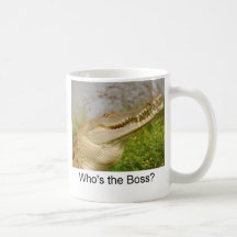 Är vem chefen? kaffe muggar