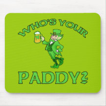 Är vem din irländare? St patricks dayhumor Mus Matta