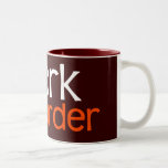 Arbete är mord kaffe mugg
