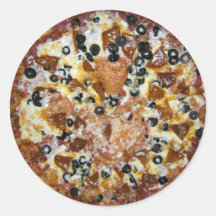 Arbetspizzaen Klistermärken