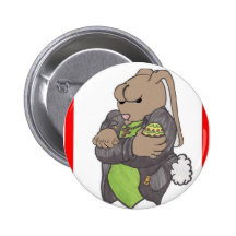 Arg kanin 2 för hett pins