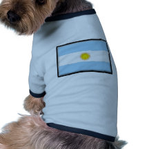 Argentina Flag Pet Shirt