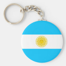Argentina flagga nyckel ringar