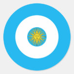 Argentinsk modrundaklistermärke
