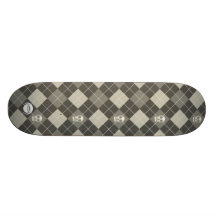 Argyle döskalle skateboard