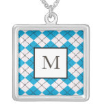 Argyle Monogramhalsband