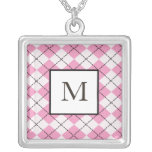 Argyle Monogramhalsband