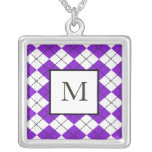 Argyle Monogramhalsband