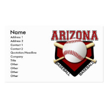 ARIZONA BASEBALLVISITKORTAR