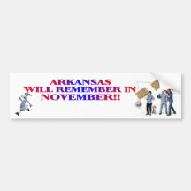 Arkansas - återgång kongress till folket!! bildekal