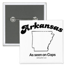 ARKANSAS - T-tröja och Gea "ARKANSAS för STATLIG M Knappar Med Nål