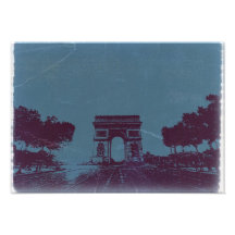 Ärke- de Triumfera Paris Fototryck