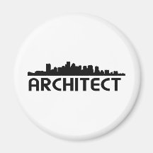 Arkitekthorisontdesign! Magnet För Kylskåp