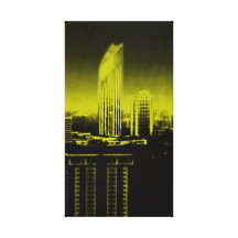 arkitektur sträckta canvas tryck