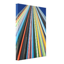 arkitekturlinjer sträckta canvas tryck
