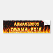 armageddonobama bildekal 2012