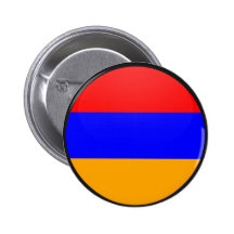 Armenien cirklar den kvalitets- flagga knapp med nål