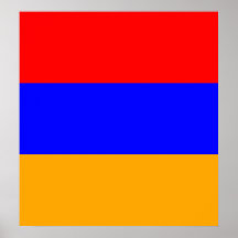Armenien högkvalitativ flagga affischer