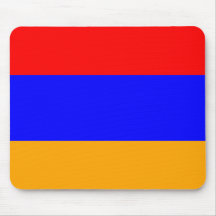 Armenien högkvalitativ flagga musmattor
