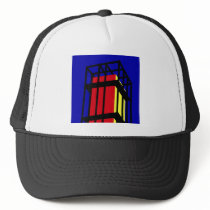 Arne Jacobsen står hög Trucker Keps