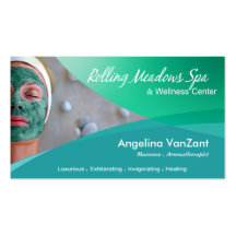 Aromatherapy för terapi för massage för Spa för Be Visitkort Mallar