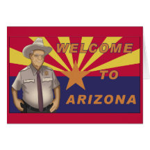 Arpaio: Välkomnande till Arizona Hälsnings Kort