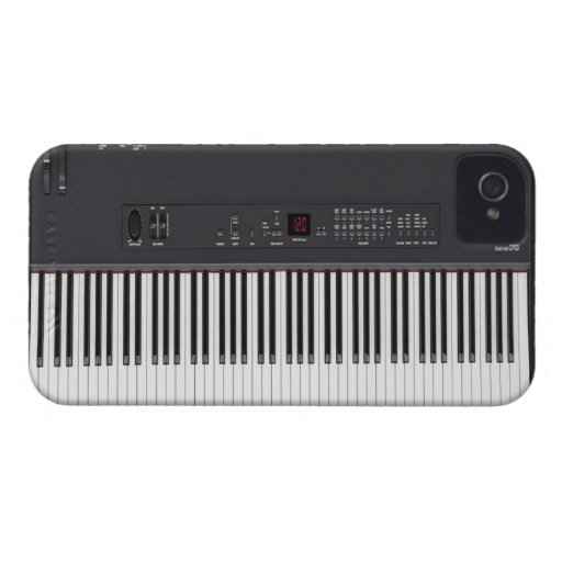 Arrangera pianot iPhone 4 Case-Mate fodral