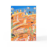 Art Card: Popping up and Peeping Meerkats kort