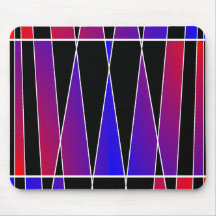 Art déco "bröt" Mousepad Mus Mattor