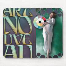 Art nouveau Mousepad Musmatta