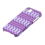 Art nouveau som upprepar det magentafärgade mönste iPhone 5 Case-Mate skydd