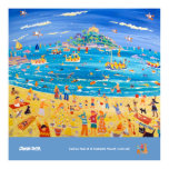 Art Poster: Eskimo Kids at St Michael's Mount affischer