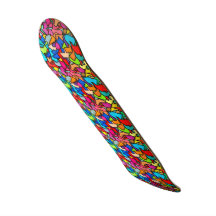 ARTIST METRO ONE ABSTRACT MASTER SKATEBOARD