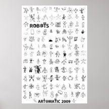 Artomatic robotaffisch 2009 6