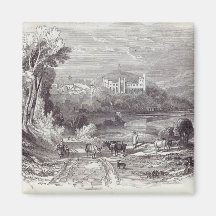 Arundel slott och Town Kylskåps Magneter