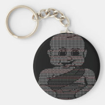 ASCII-baby Nyckel Ring