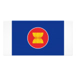 Asean-flagga Fotokort